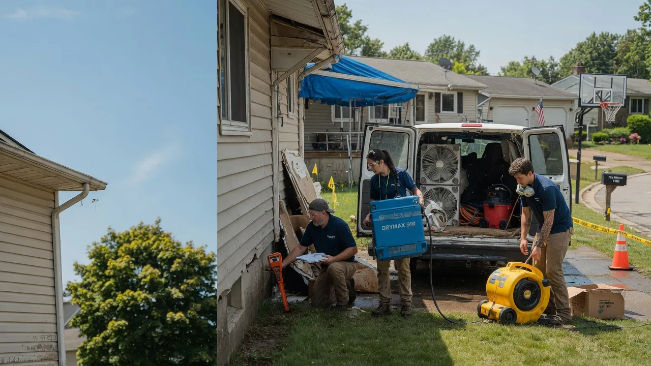 Ceiling Leak Cleanup in Buffalo Prairie, IL near me